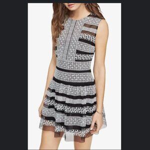 BCBGMaxAzria Lace Mini Cocktail Dress Size S